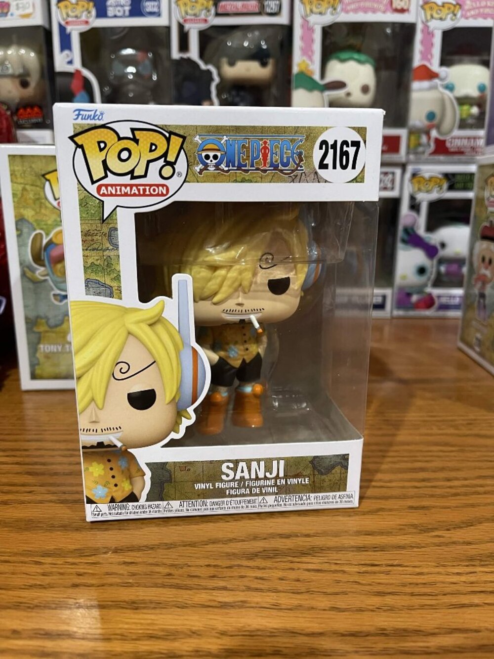 (One Piece) **With Protector** FUNKO POP! ANIMATION Sanji #2167